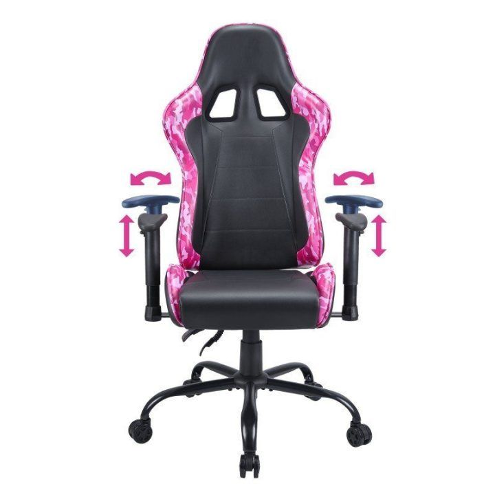 Žaidimų kėdė Subsonic Pink Power, rožinė