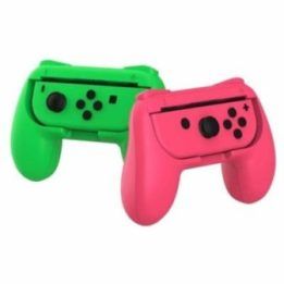 Joy-Con rankenų komplektas Nintendo Switch Subsonic Duo Control Grip Colorz, 2 vnt., rožinė ir žalia