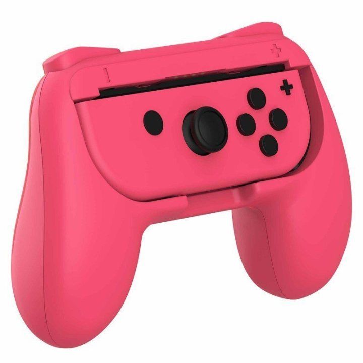 Joy-Con rankenų komplektas Nintendo Switch Subsonic Duo Control Grip Colorz, 2 vnt., rožinė ir žalia