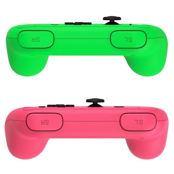 Joy-Con rankenų komplektas Nintendo Switch Subsonic Duo Control Grip Colorz, 2 vnt., rožinė ir žalia