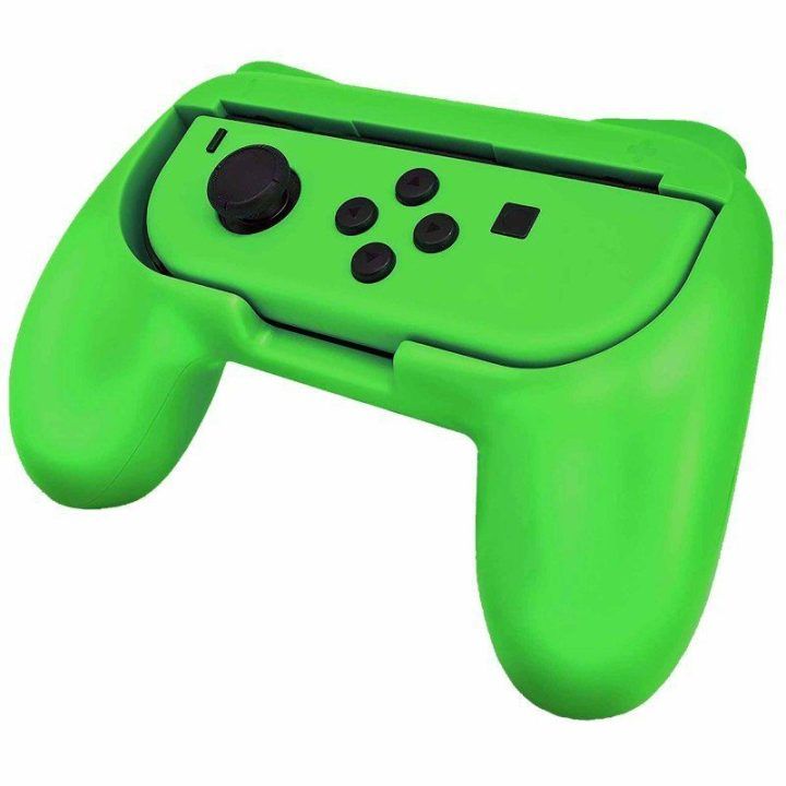 Joy-Con rankenų komplektas Nintendo Switch Subsonic Duo Control Grip Colorz, 2 vnt., rožinė ir žalia