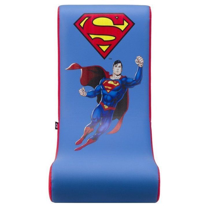 Vaikiška supama žaidimų kėdė su Supermeno motyvu Subsonic Junior RockNSeat