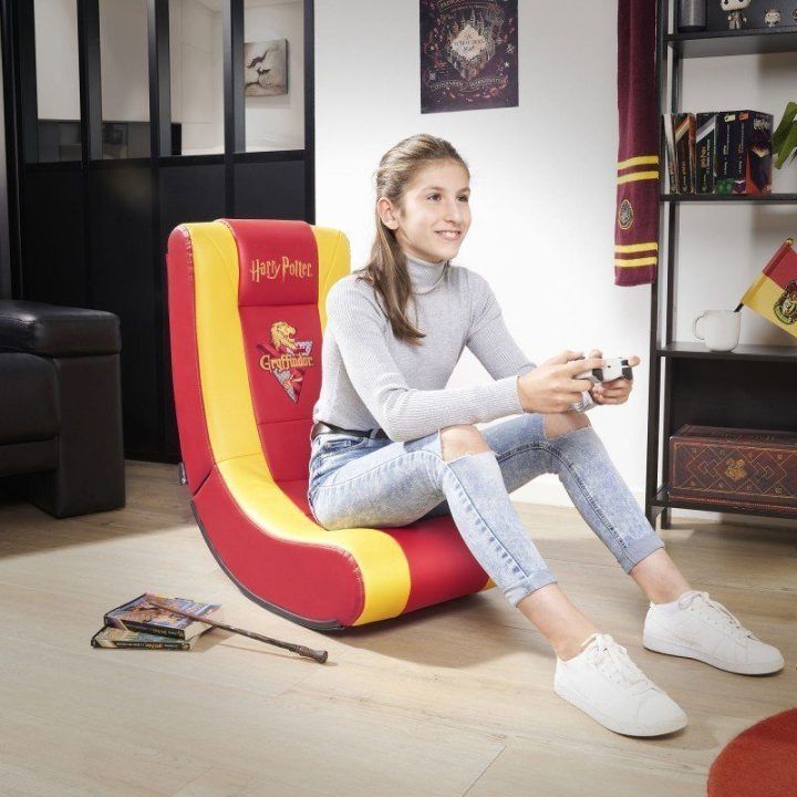 Vaikiška supama žaidimų kėdė su Harry Potter motyvu Subsonic Junior RockNSeat