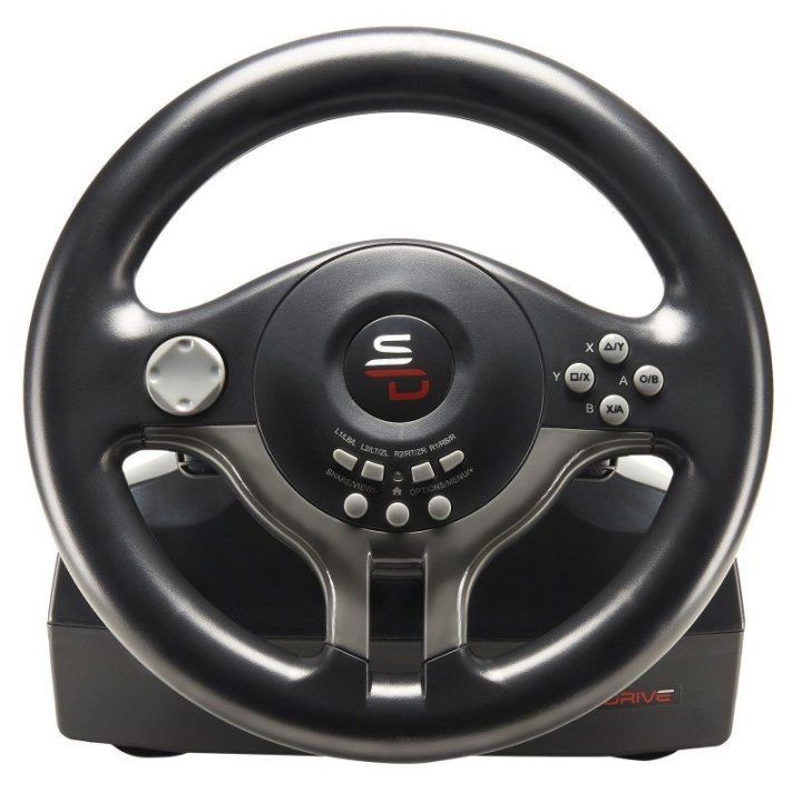 Žaidimų vairas PS4/PS3/Xbox One/PC/Switch Subsonic Superdrive SV 250, 22 cm