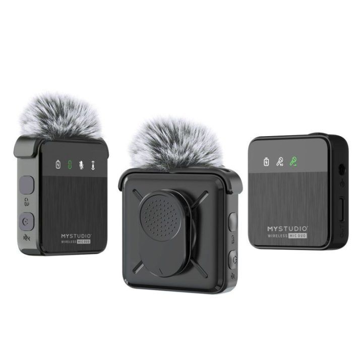 Belaidė dviejų kanalų mikrofonų sistema Easypix MyStudio Wireless Mic Duo