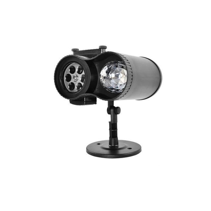 LED projektorius su 12 šventinių skaidrių, 5 W