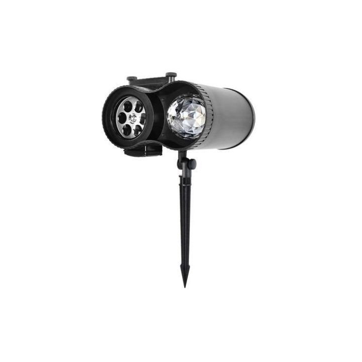 LED projektorius su 12 šventinių skaidrių, 5 W