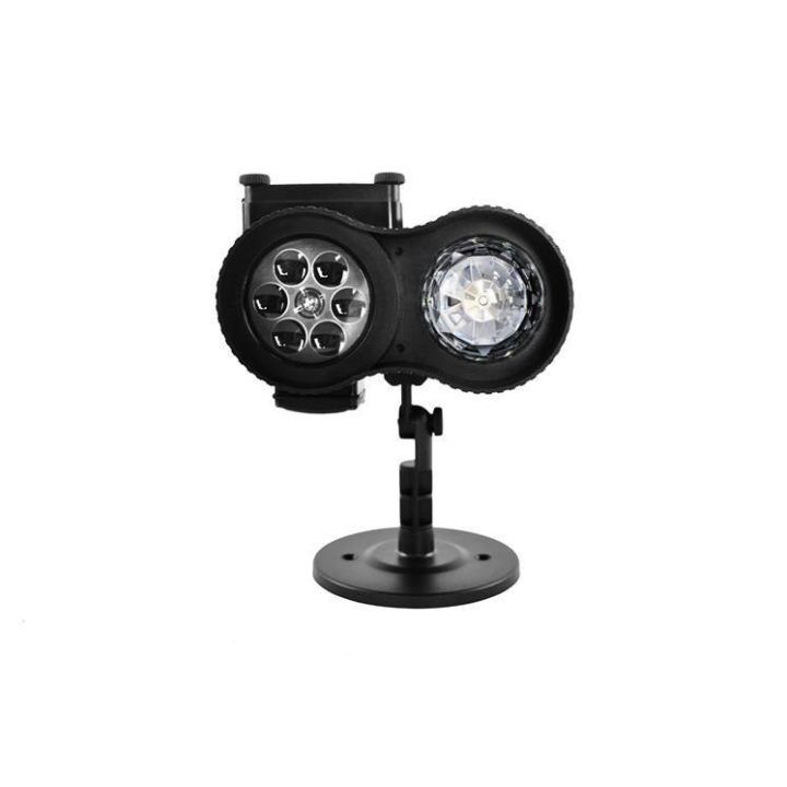 LED projektorius su 12 šventinių skaidrių, 5 W