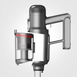 Belaidis dulkių siurblys Puppyoo T12 Pro Rinse, pilkas