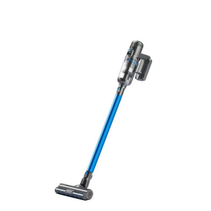 Akumuliatorinis dulkių siurblys Puppyoo T12 Pure Crystal, 535 W, pilkas