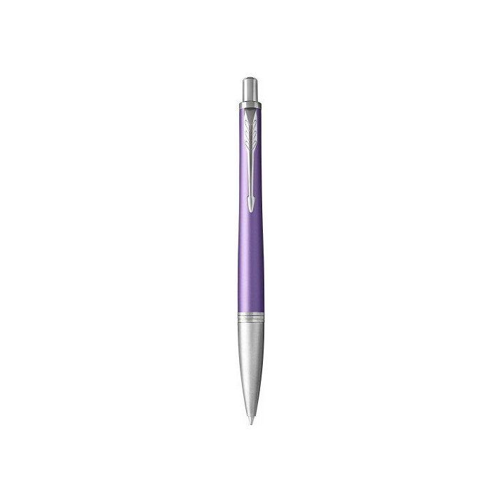 Metalinis tušinukas Parker Urban Premium, 14 cm, violetinis