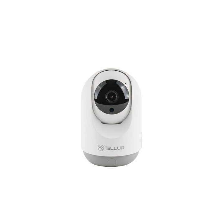 Patalpų Wi-Fi kamera su automatiniu sekimu Tellur, 3 MP, balta