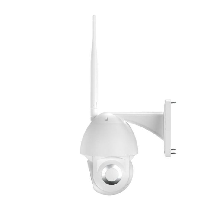 Lauko Wi-Fi stebėjimo kamera su automatiniu sekimu Tellur, 3 MP, balta