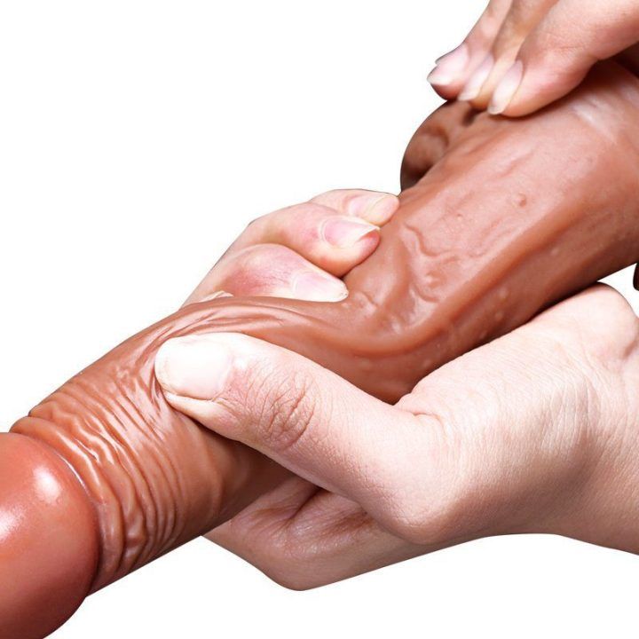 Dildo Erolab Gentleman #2, 22 cm, kūno spalvos
