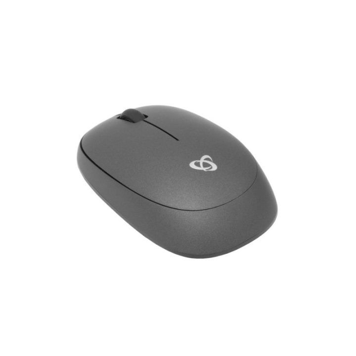 Belaidis klaviatūros ir pelės rinkinys Sbox WKM-22, JAV išdėstymas, juoda/pilka