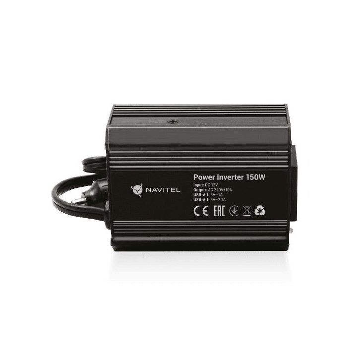 Automobilinis paleidimo įrenginys ir išorinė baterija NAVITEL NS150, 60 000 mAh, pilkas