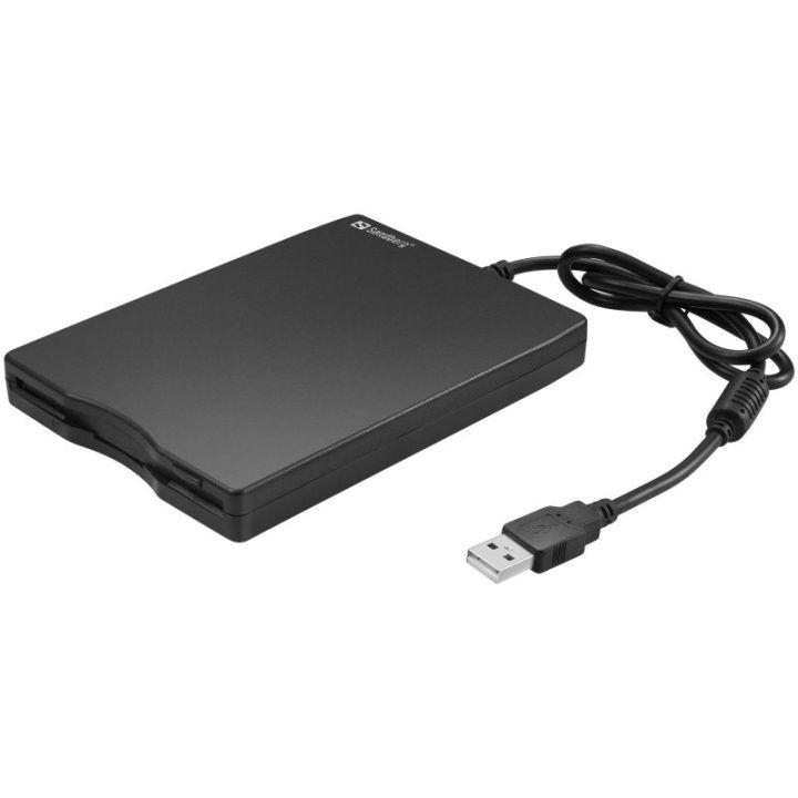 USB diskelių įrenginys Sandberg, 3,5 colio, 720 KB / 1,44 MB