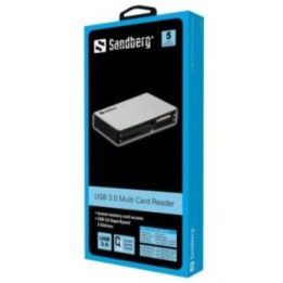 USB 3.0 atminties kortelių skaitytuvas Sandberg
