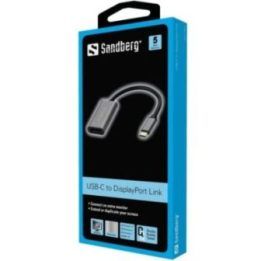 USB-C–DisplayPort adapteris Sandberg Link, 4K 60 Hz