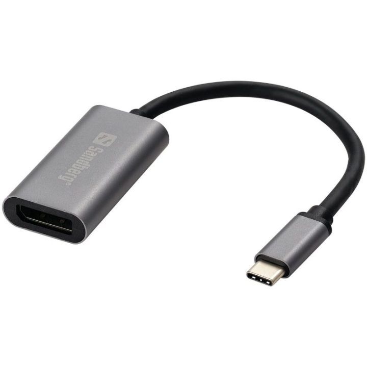 USB-C–DisplayPort adapteris Sandberg Link, 4K 60 Hz