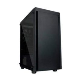 Kompiuterio korpusas mATX mini bokšto formato su dviem 120 mm ventiliatoriais Zalman T3 PLUS, juodas