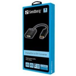 DisplayPort–DVI adapteris Sandberg, 20 cm