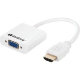 HDMI–VGA keitiklis su garso palaikymu Sandberg