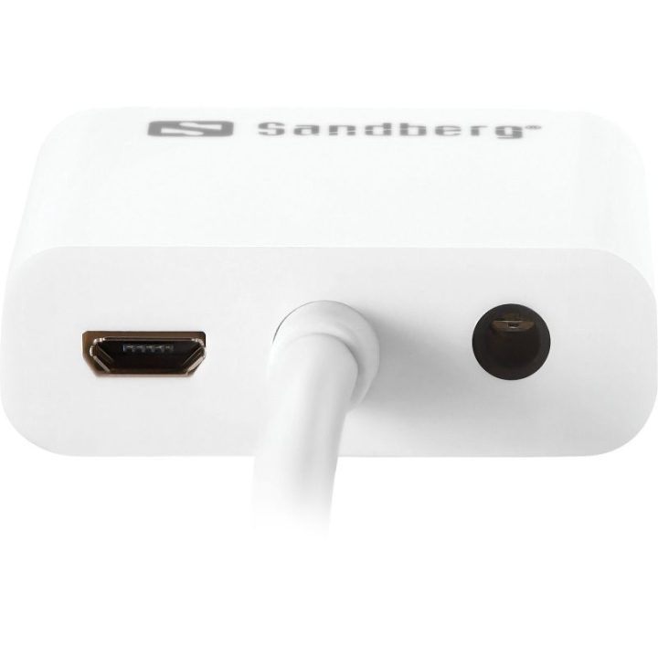 HDMI–VGA keitiklis su garso palaikymu Sandberg