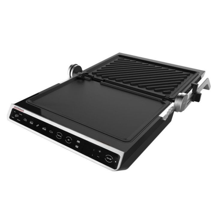 Kontaktinis grilis su keičiamomis plokštėmis Gastroback Design BBQ Advanced Smart, 2000 W