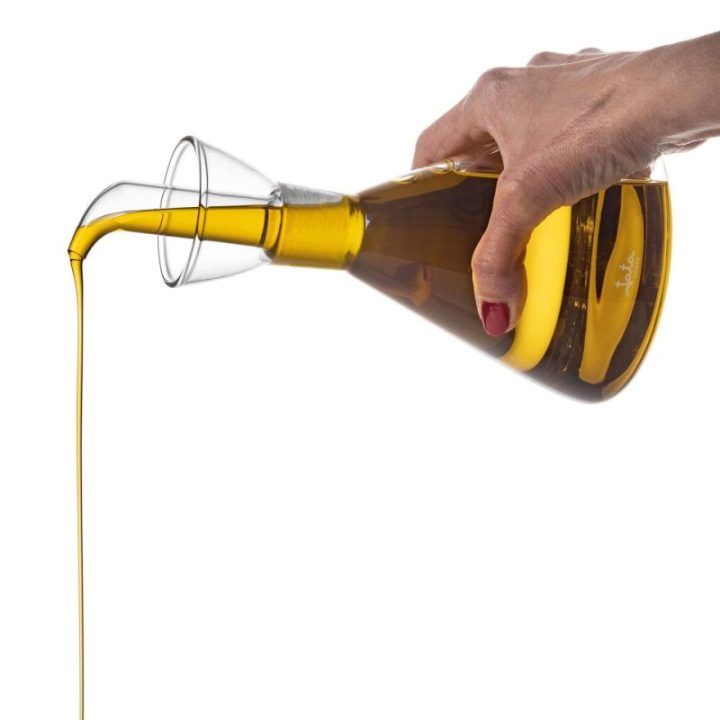 Borosilikatinio stiklo aliejaus dozatorius Jata, 250 ml