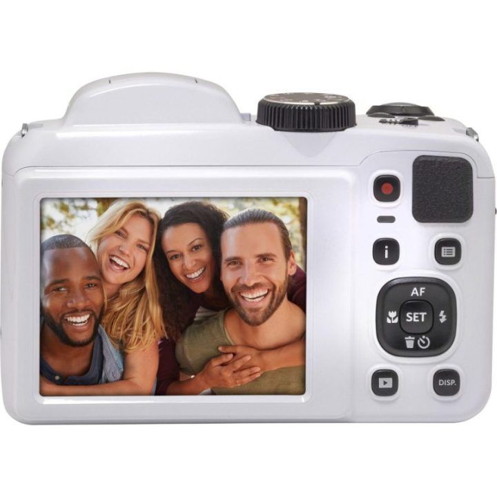 Skaitmeninis fotoaparatas Kodak AZ255, 25× optinis priartinimas, baltas