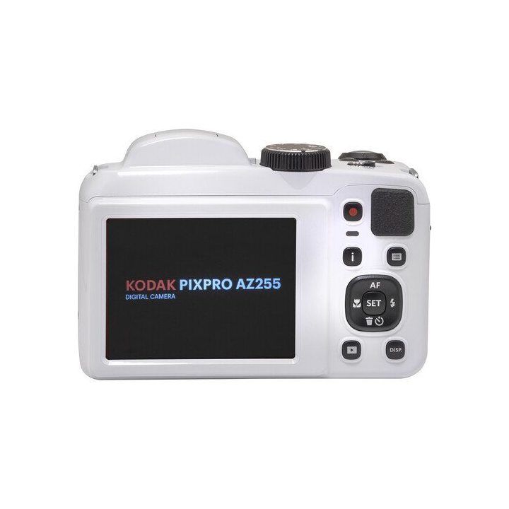 Skaitmeninis fotoaparatas Kodak AZ255, 25× optinis priartinimas, baltas