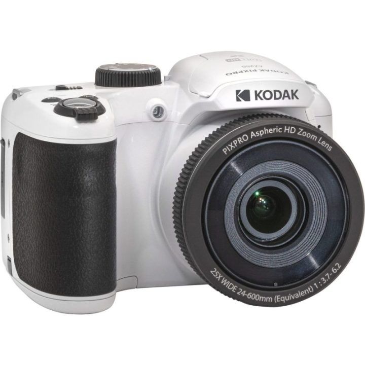 Skaitmeninis fotoaparatas Kodak AZ255, 25× optinis priartinimas, baltas