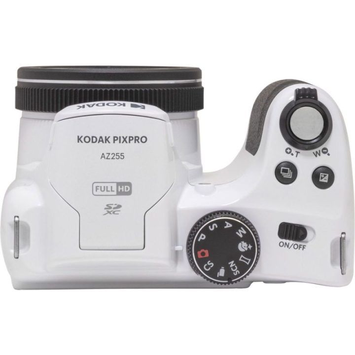 Skaitmeninis fotoaparatas Kodak AZ255, 25× optinis priartinimas, baltas