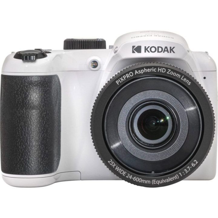 Skaitmeninis fotoaparatas Kodak AZ255, 25× optinis priartinimas, baltas