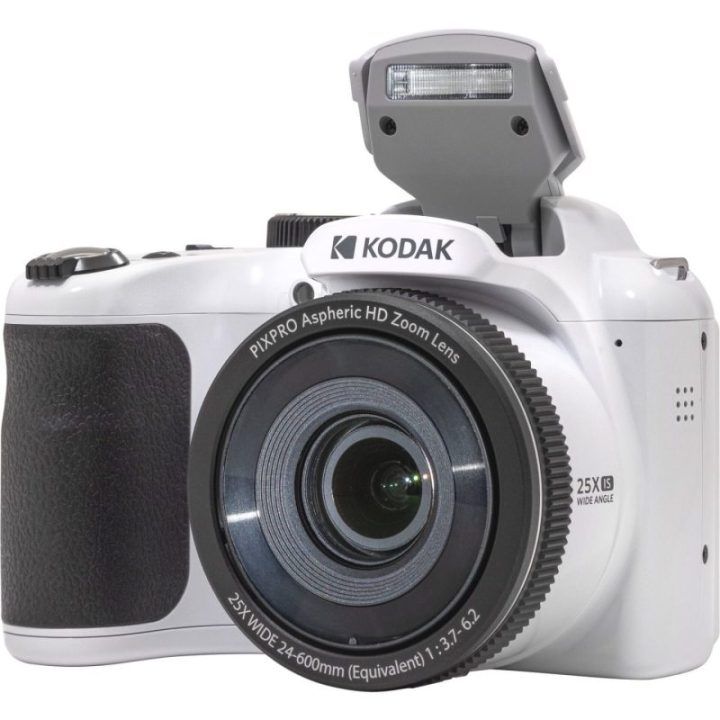 Skaitmeninis fotoaparatas Kodak AZ255, 25× optinis priartinimas, baltas