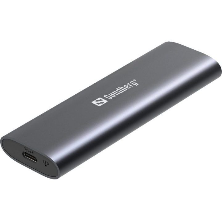 M.2 ir NVMe SSD kaupiklių dėklas Sandberg, USB 3.2 Gen 2, iki 2 TB