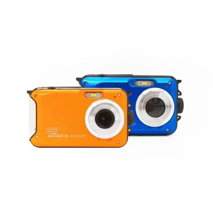 Povandeninis fotoaparatas Easypix Aquapix W3027 Wave, oranžinis