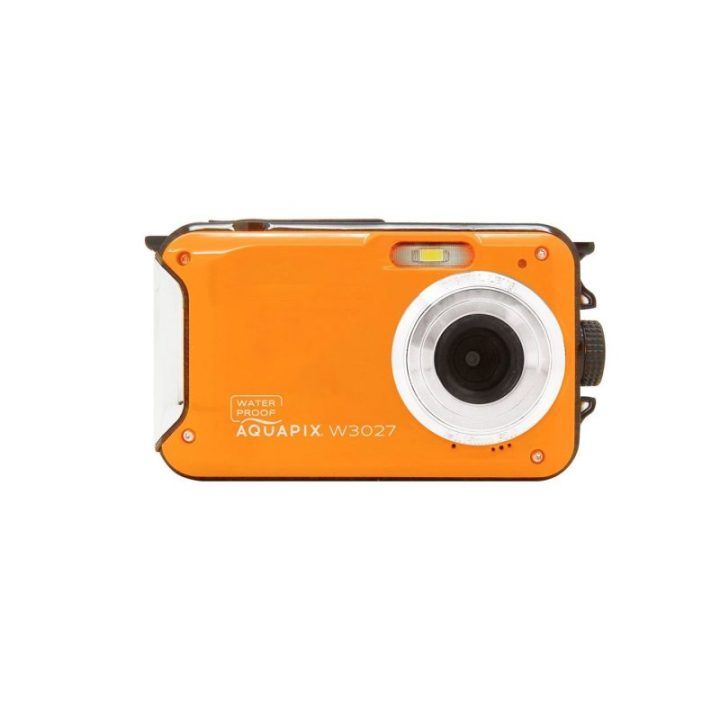 Povandeninis fotoaparatas Easypix Aquapix W3027 Wave, oranžinis