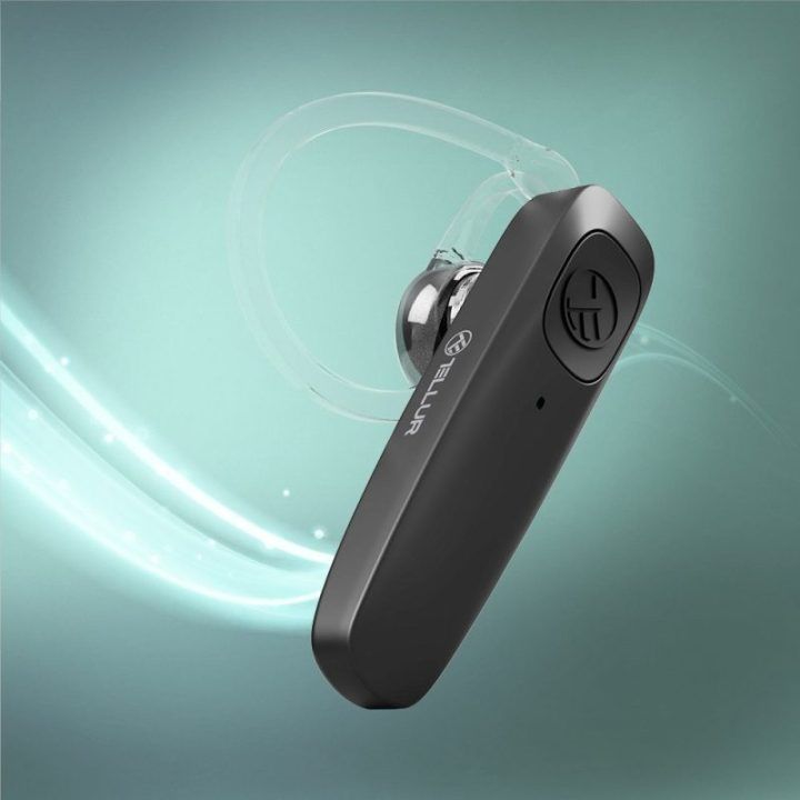 Bluetooth ausinės su mikrofonu Tellur Vox 155, juodos