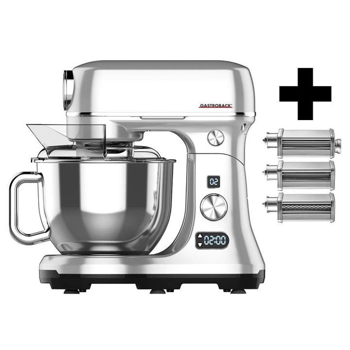 Planetinis virtuvinis plaktuvas su smulkintuvo priedu Gastroback Design Advanced Digital, 600 W, 5 l