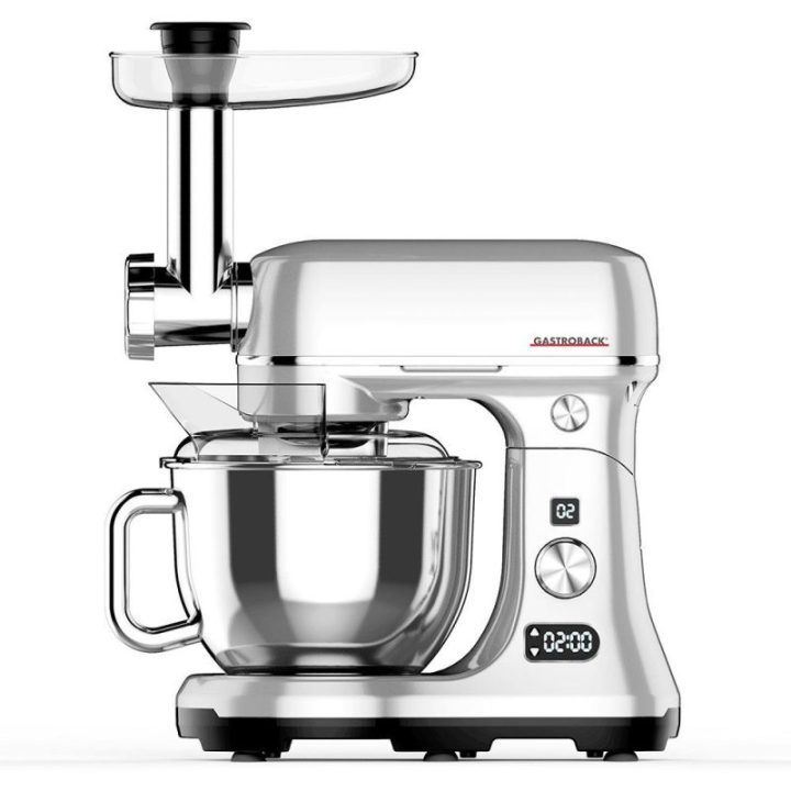 Planetinis virtuvinis plaktuvas su smulkintuvo priedu Gastroback Design Advanced Digital, 600 W, 5 l