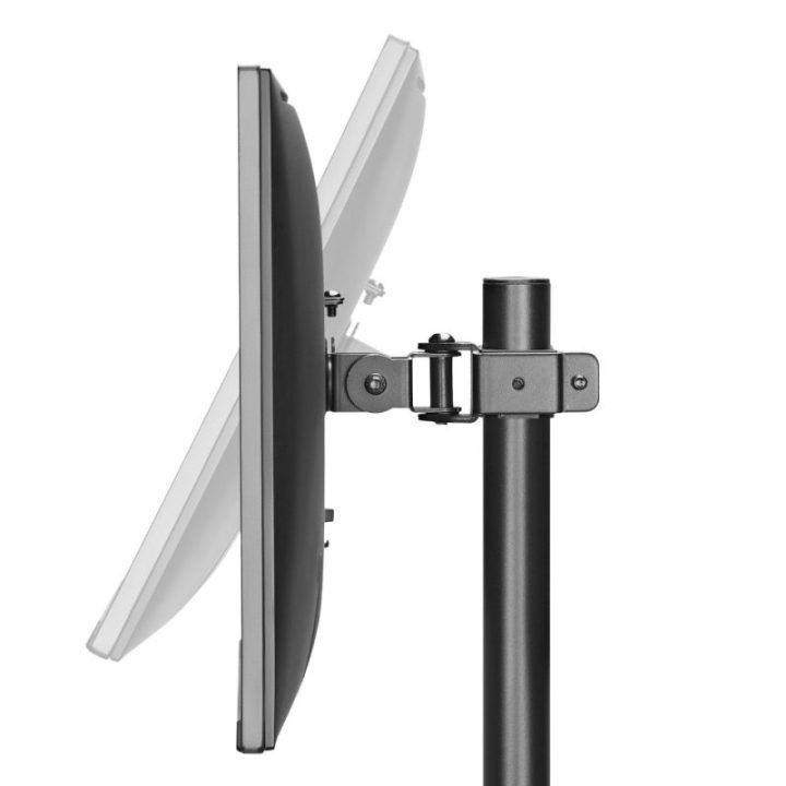 POS terminalo, spausdintuvo ir monitoriaus laikiklis Sbox PTM-02S, juodas
