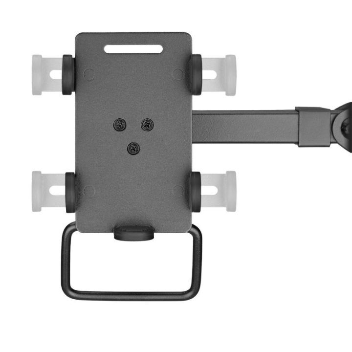 POS terminalo, spausdintuvo ir monitoriaus laikiklis Sbox PTM-02S, juodas
