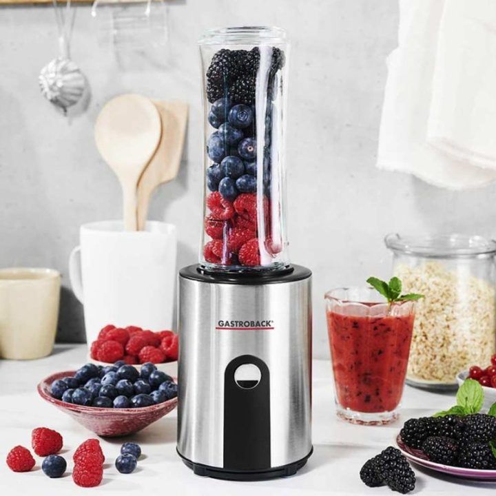 Kokteilių trintuvas su dviem indeliais Gastroback Design Mix & Go, 300 W, 2 × 600 ml