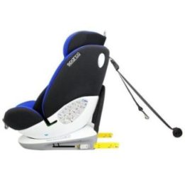 Vaikiška automobilinė kėdutė su 360° pasukimu Sparco SK3000, 40–150 cm, pilka