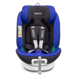 Vaikiška i-Size automobilinė kėdutė Sparco SK3000, 40–150 cm, mėlyna