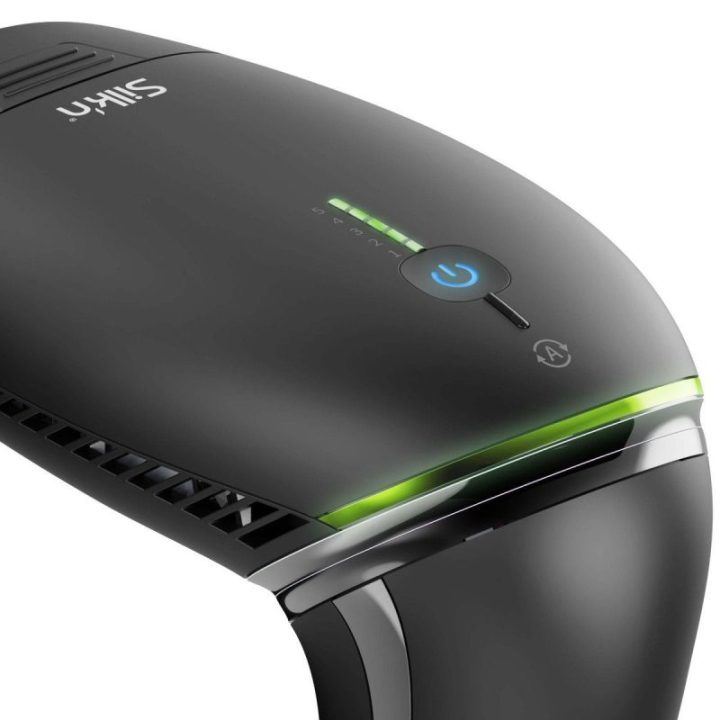 IPL fotoepiliatorius Silkn 7 Series, 600 000 impulsų, juodas