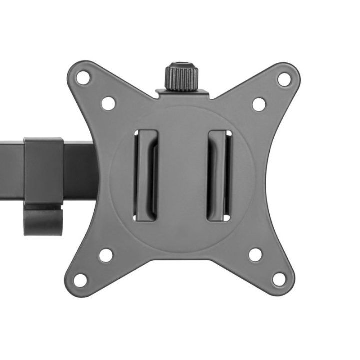 Dvigubas monitorių laikiklis Sbox LCD-352/2-2, 13–32 colių, 2 × 8 kg, juodas