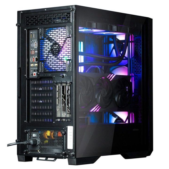 Kompiuterio korpusas ATX Mid-Tower su 4 ARGB ventiliatoriais Zalman Z9 Iceberg, juodas
